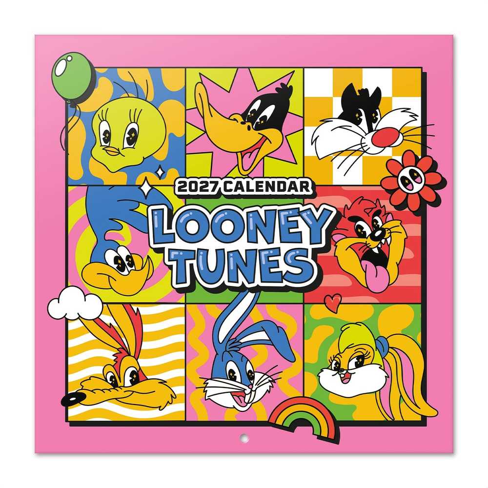 Grupo Erik Looney Tunes - 2027 30X30 Kalender - Mehrfarben